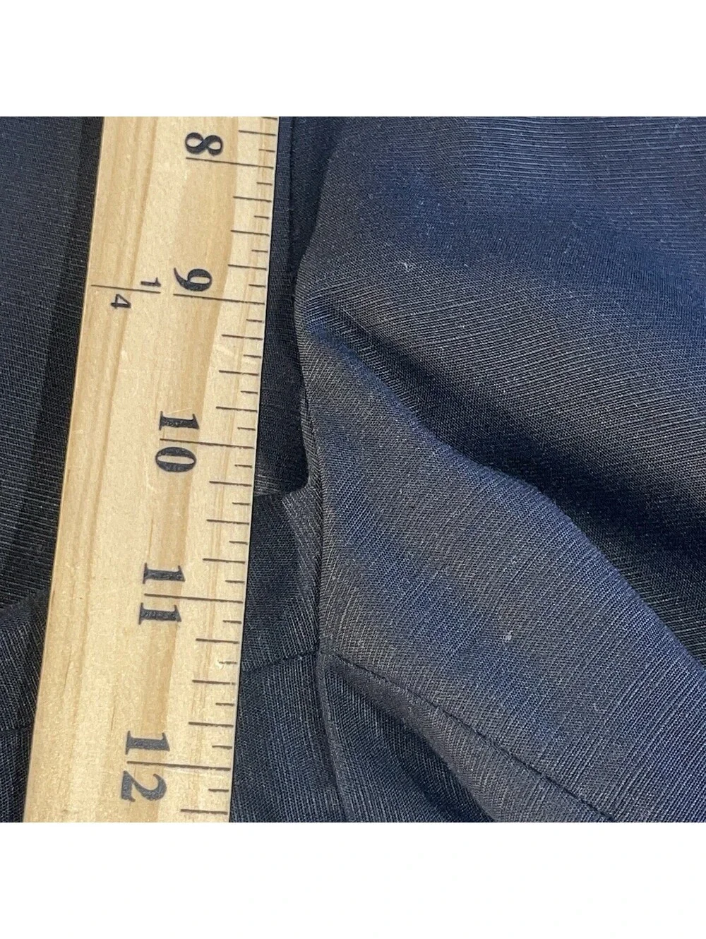 ZARA High Waist Wide Leg Sailor Pants Women’s XS Navy Gold Button Nautical